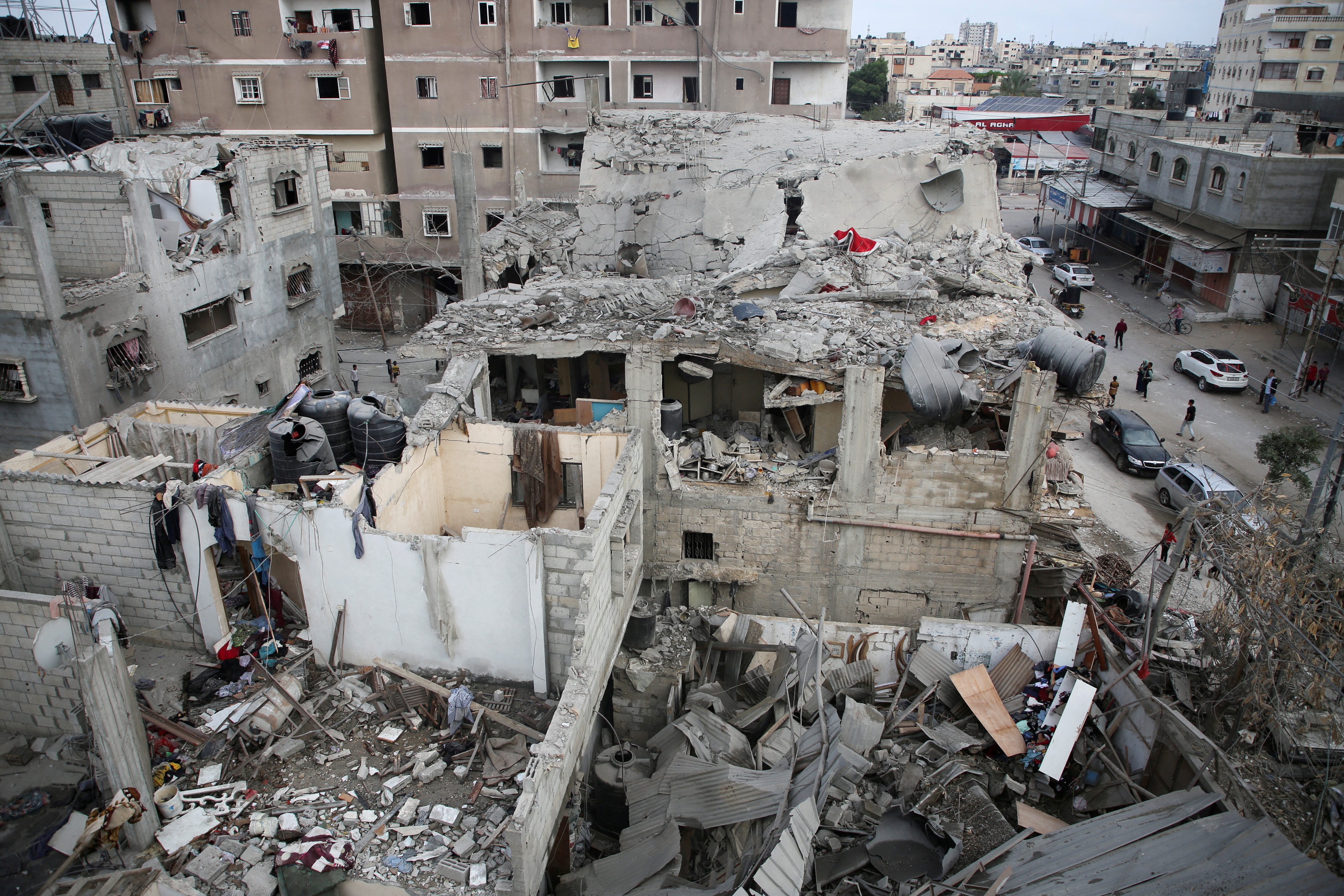 Bombardeio de Israel mata 40 pessoas em Rafah, no sul da Faixa de Gaza